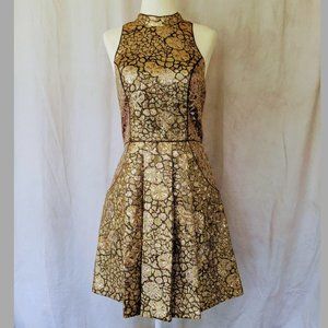 Urban Outfitters Metallic Cocktail Dress